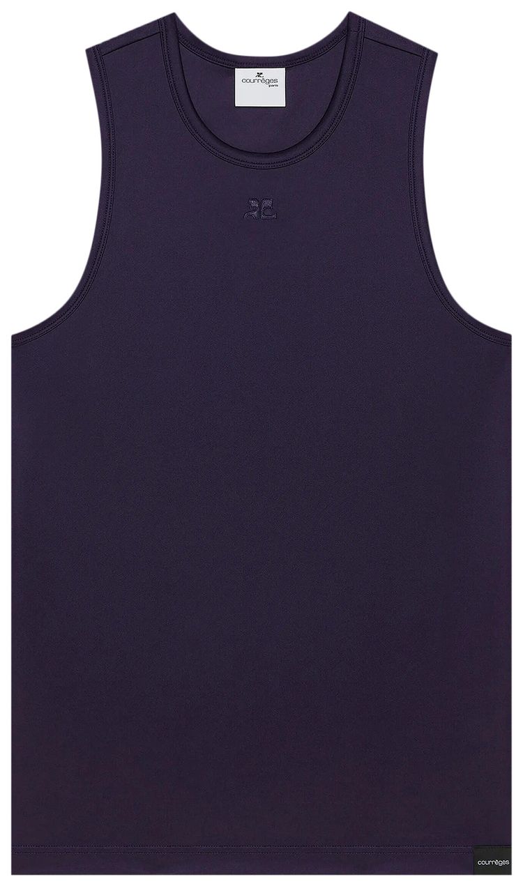 

Топ Courrèges Sport Interlock Tank Top 'Navy', синий