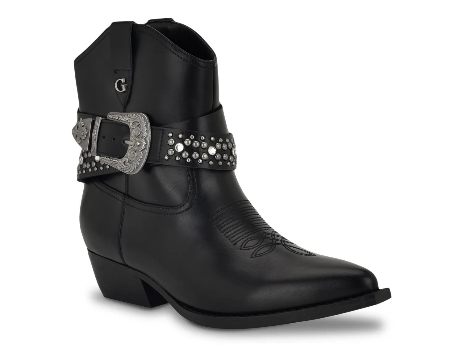 Ботинки Guess Lansly Western Bootie, черный