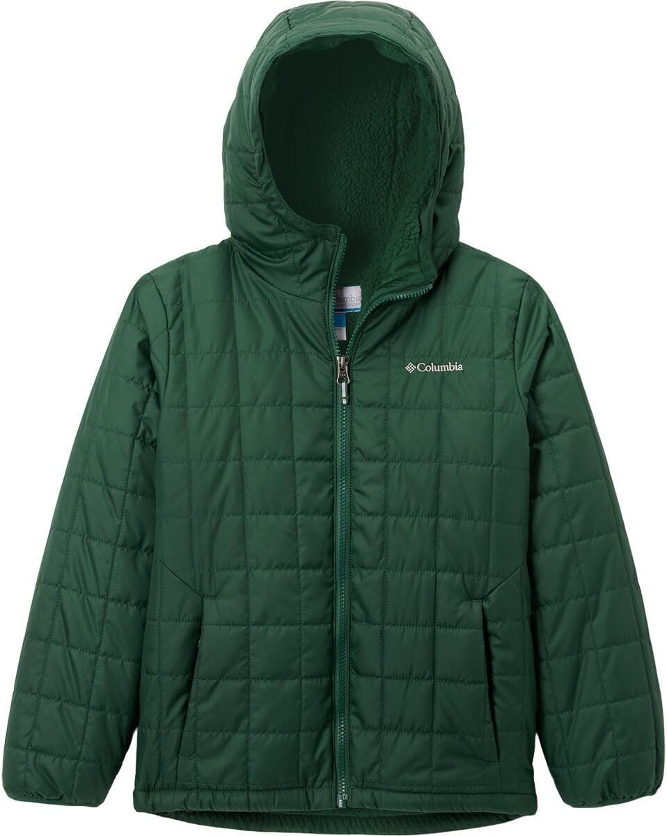 

Columbia мальчиковская куртка Rugged Ridge II с подкладкой из шерпы (для малышей/подростков), Rain Forest