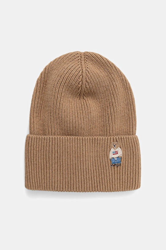

Детская шапка JEREMY с добавлением шерсти Jamiks, бежевый