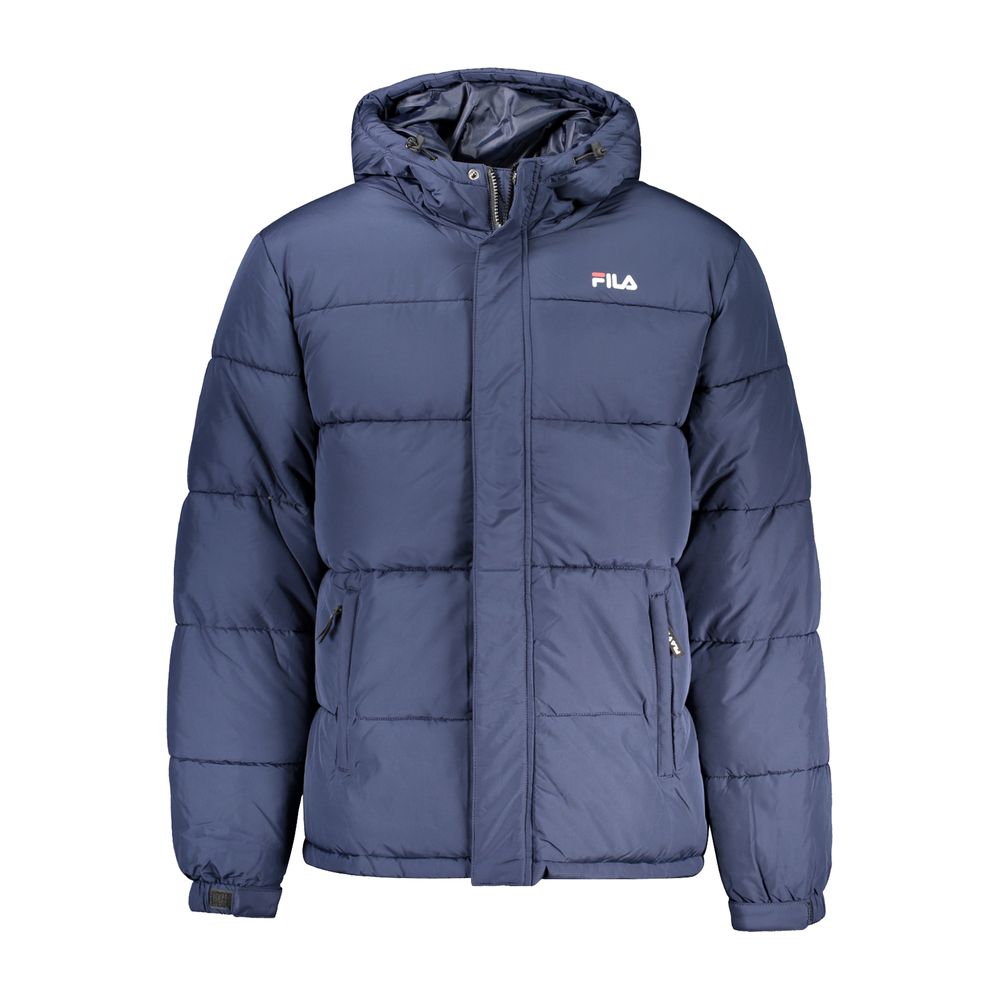 

Синяя куртка из полиэстера Fila, синий