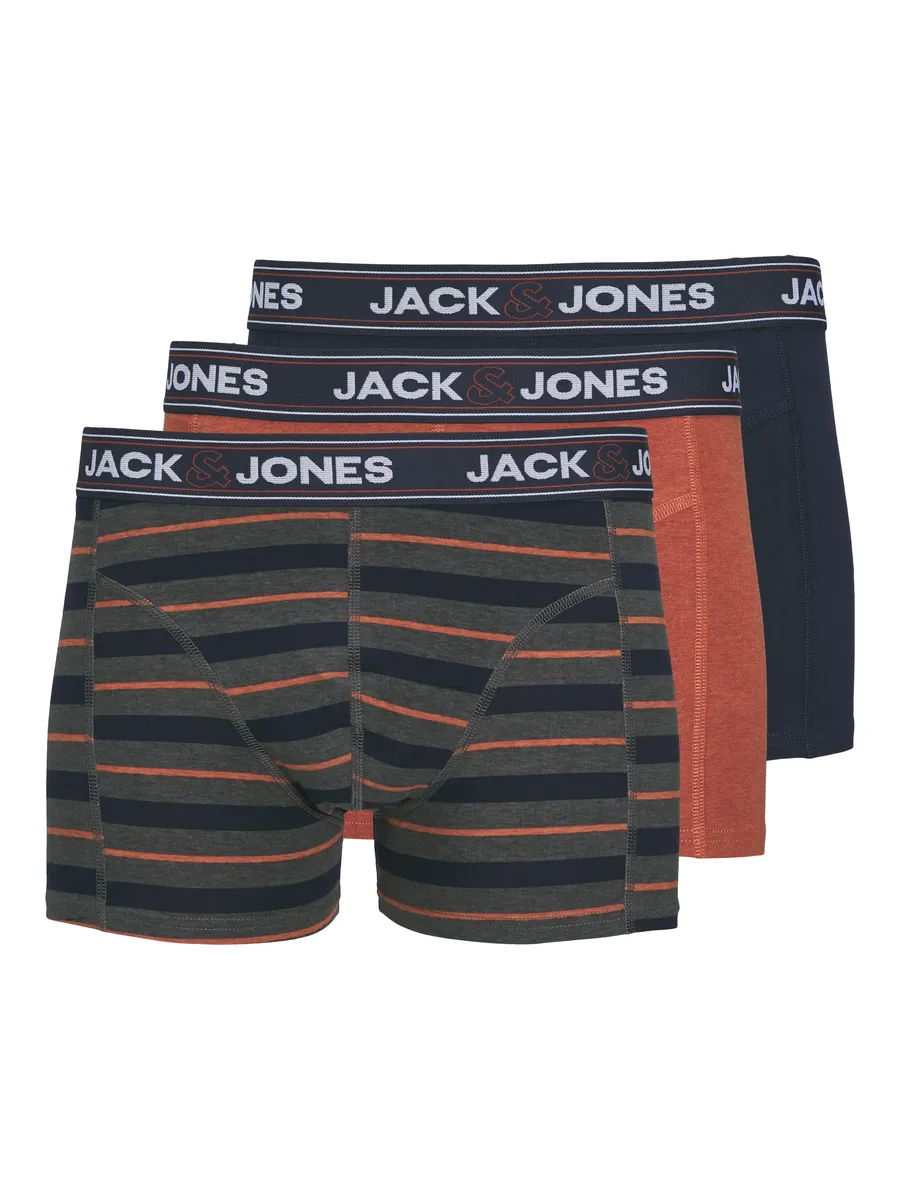 

Сундуки Jack & Jones "JACJOHN TRUNKS 3 PACK SN" (упаковка, 3 шт.), синий