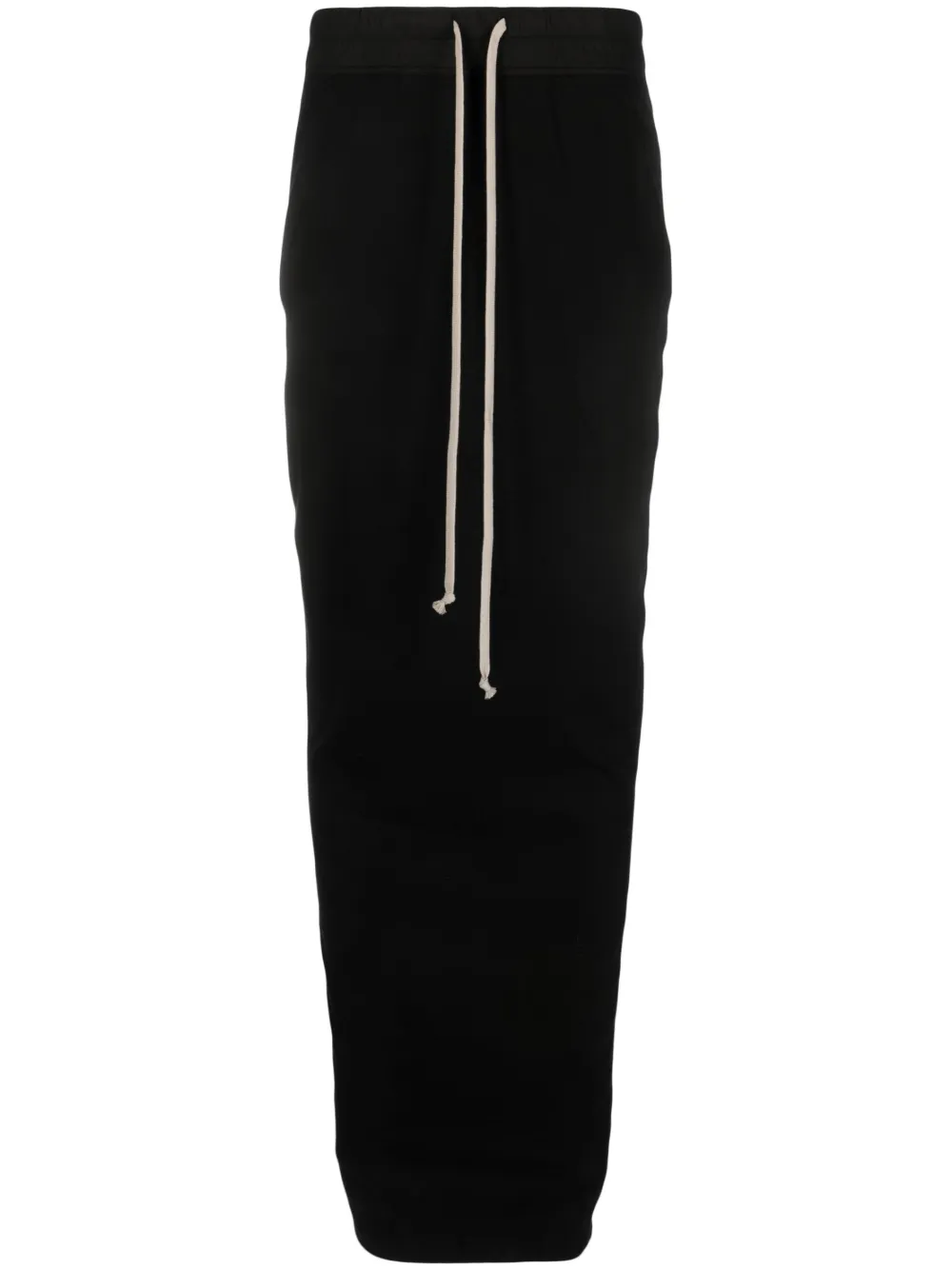 

Юбка макси Pillar с кулиской Rick Owens DRKSHDW, черный