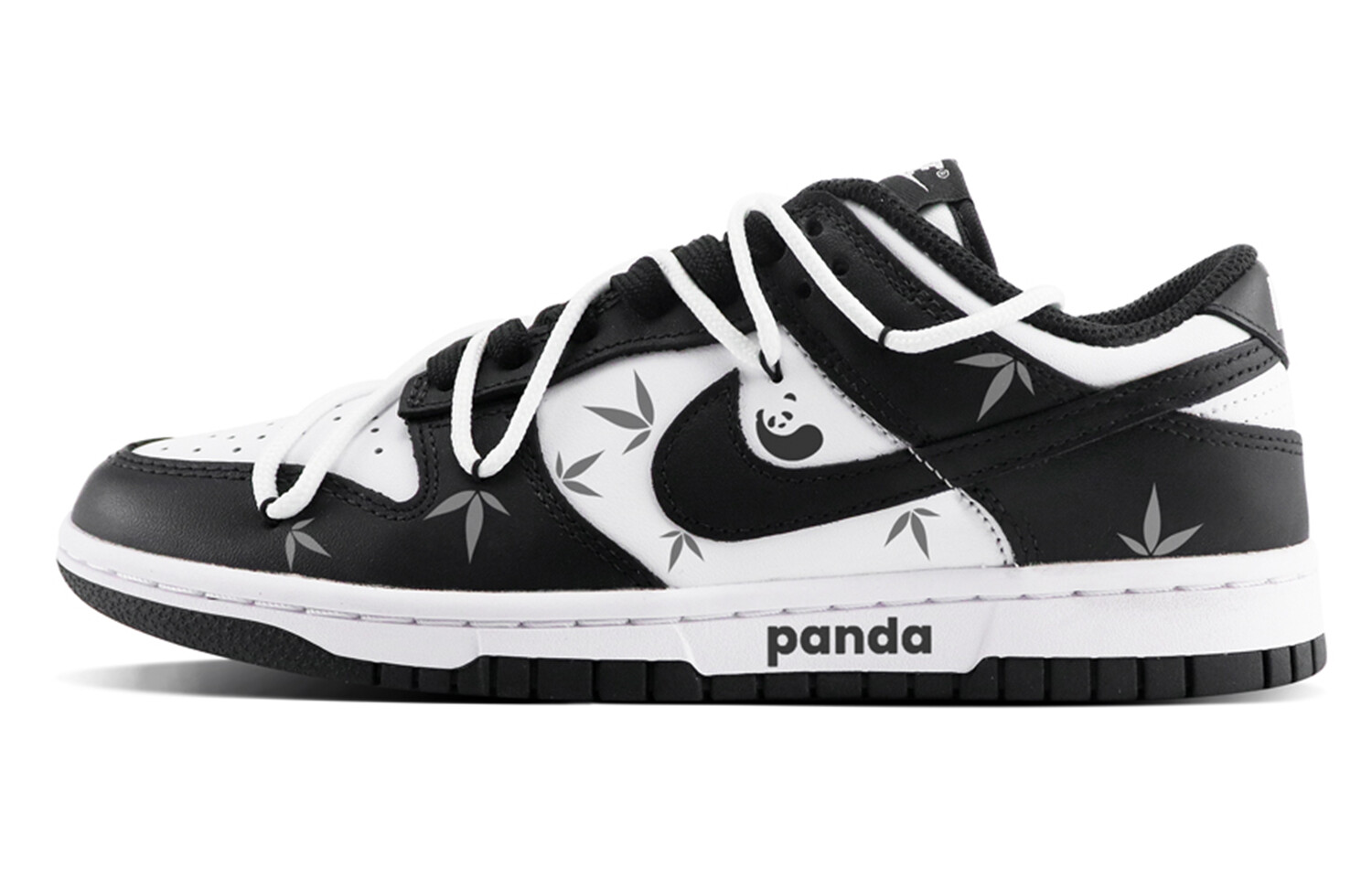 

Кроссовки Nike Dunk Skateboard Shoes Men Low-Top Black White, Черный, Кроссовки Nike Dunk Skateboard Shoes Men Low-Top Black White