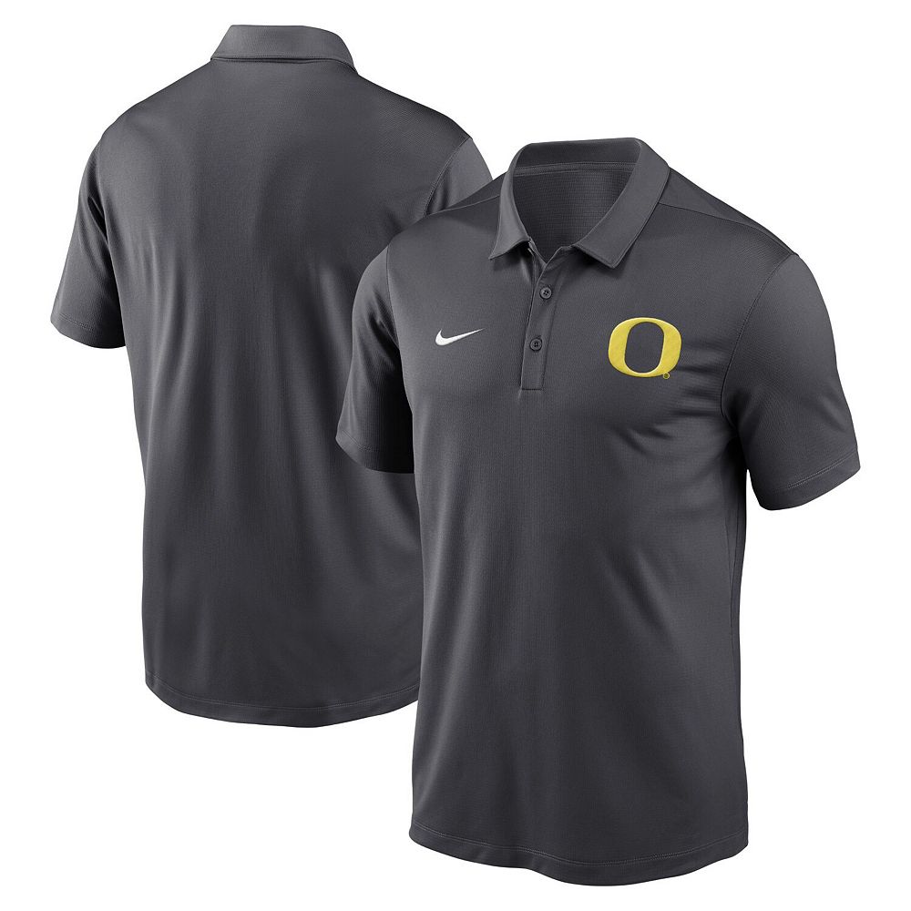 

Мужская футболка-поло Nike Anthracite Oregon Ducks Primetime Franchise Performance, цвет Uoo Grey