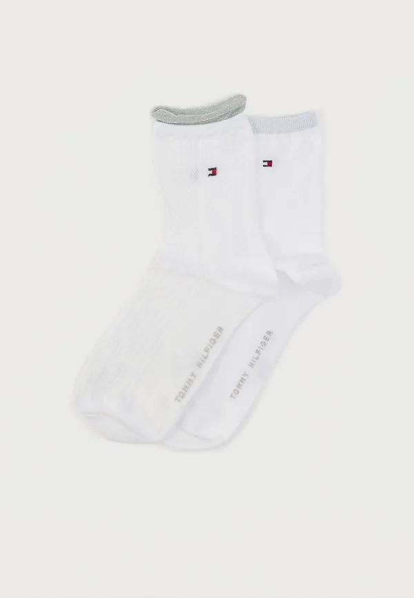 Женские короткие носки, комплект из 2 пар. Tommy Hilfiger, White