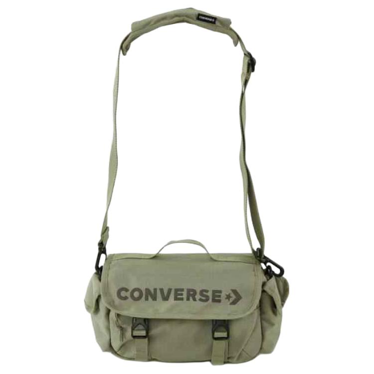 

Converse Зелёная полиэстеровая сумка через плечо унисекс, Green