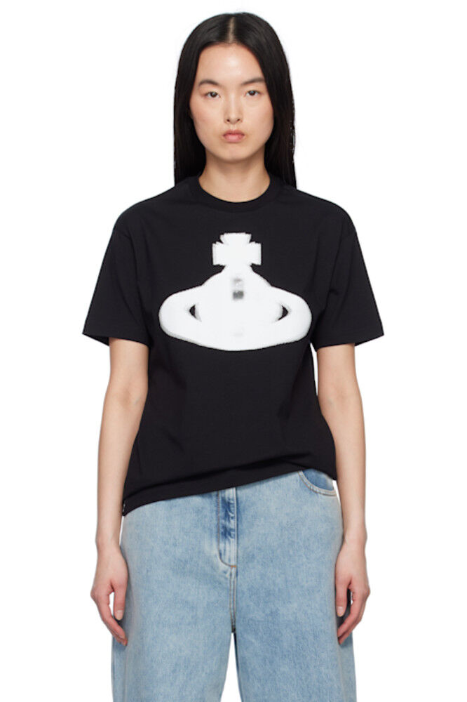 

Черная футболка Halftone Orb Classic Vivienne Westwood