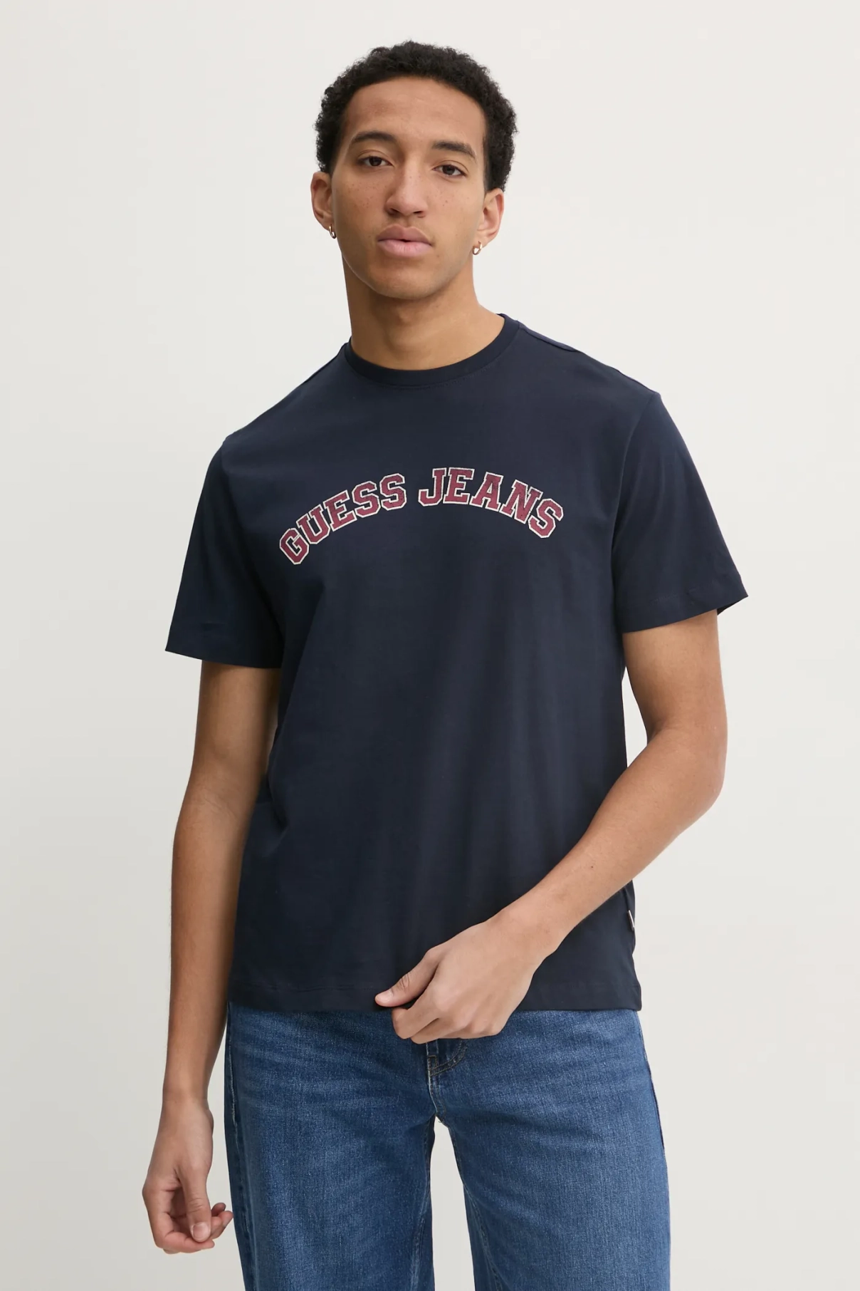 

Футболка Guess Jeans, темно-синий