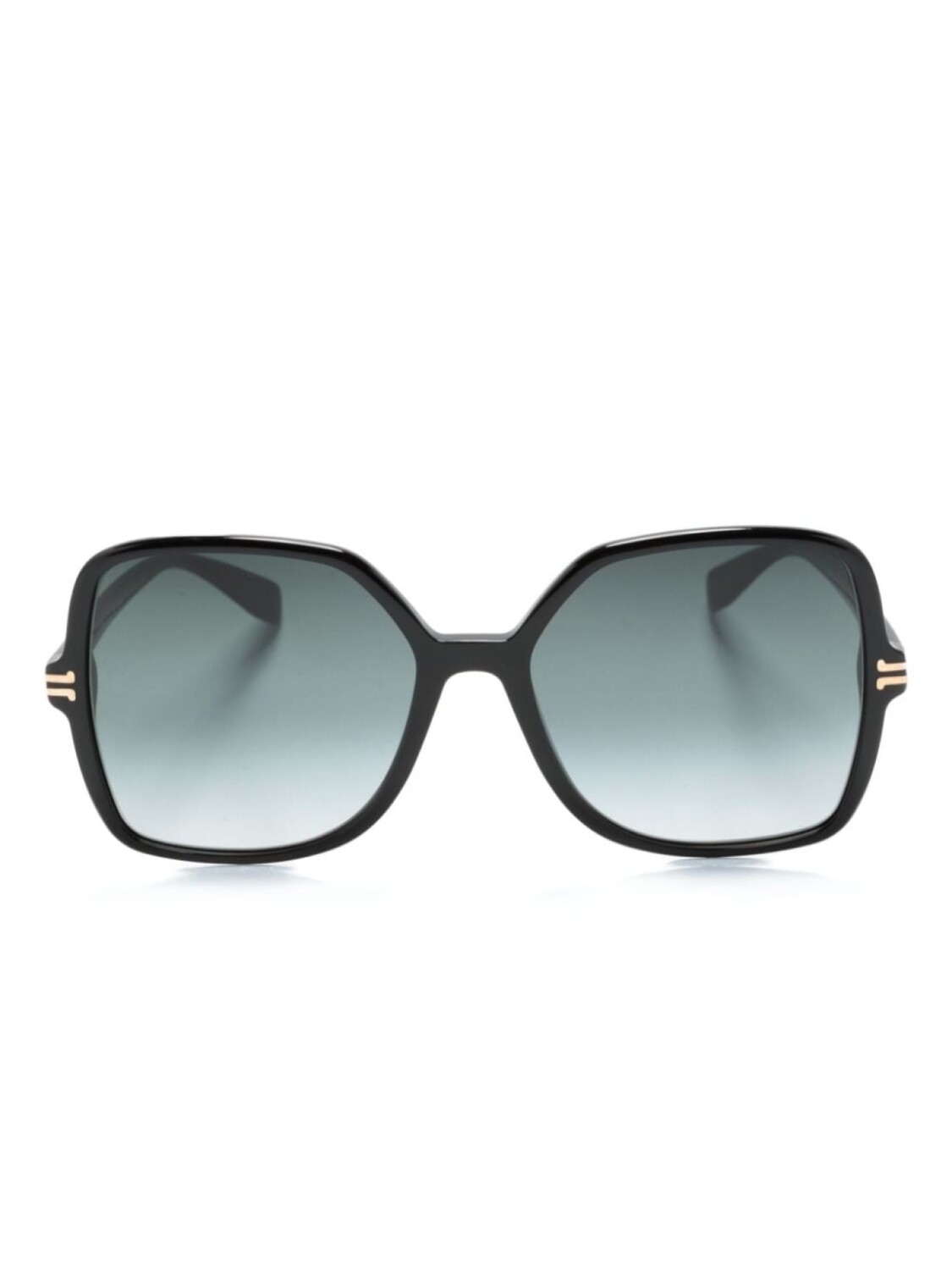 

Marc Jacobs Eyewear солнцезащитные очки в массивной оправе, черный
