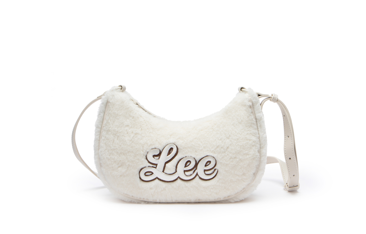 

Lee Тканевая сумка через плечо из искусственной кожи, Ecru