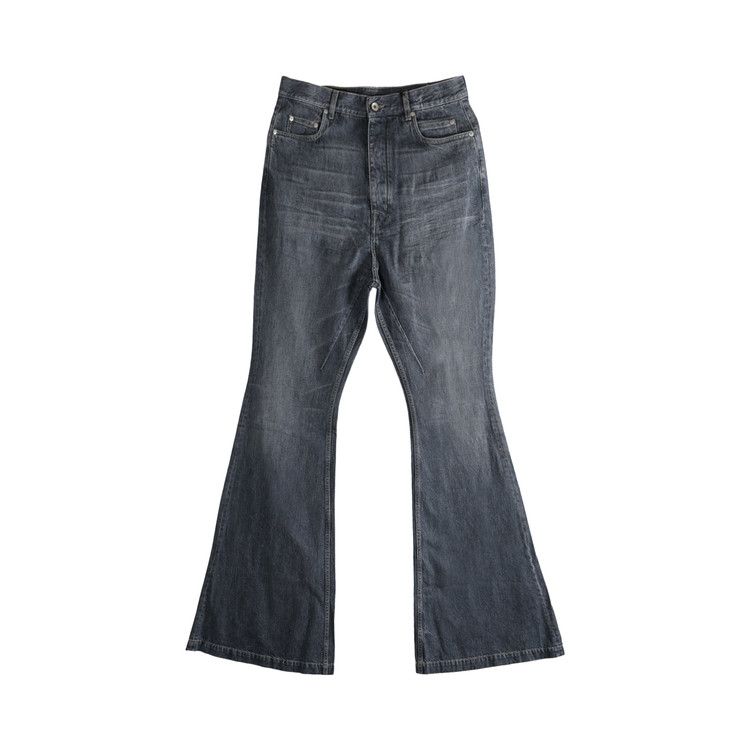 

Брюки Rick Owens Denim Bolan Bootcut Pants, Washed Grey