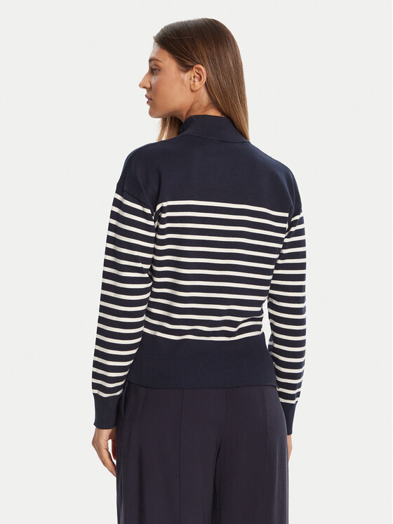 Свитер regular fit WW0WW47467 Tommy Hilfiger, синий — фото 3
