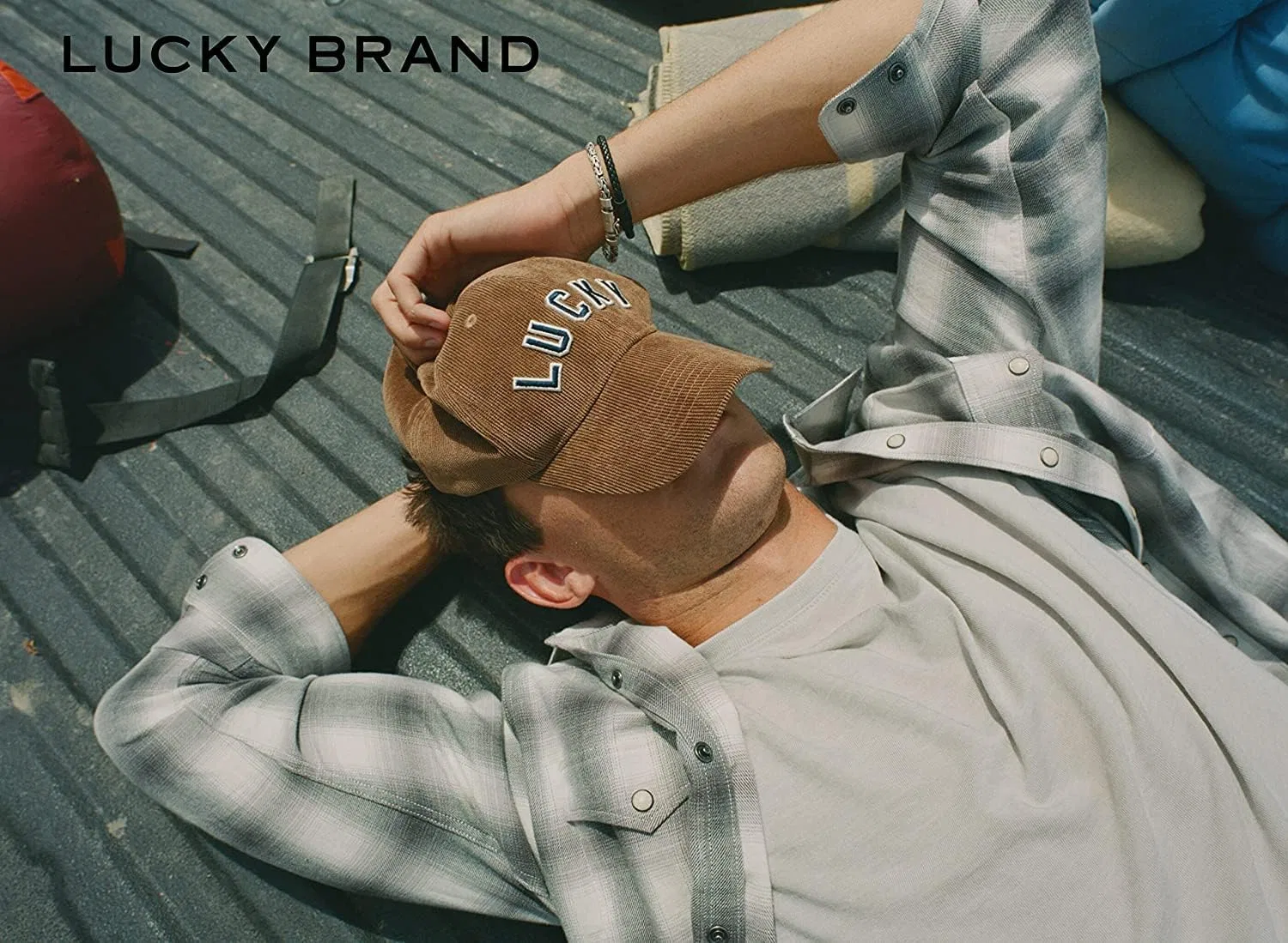 Мужские мокасины Lucky Brand с памятью формы и шерпой, Tan — фото 2