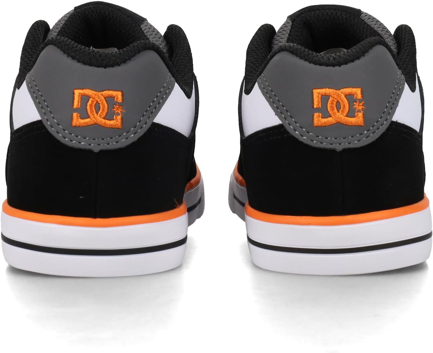 Мужские кеды DC Court Graffik Dc Shoes, черный/оранжевый/серый — фото 3