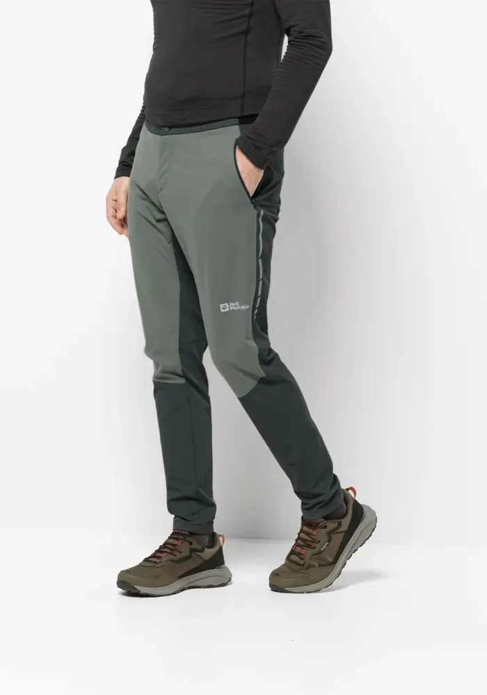 

Велосипедные брюки Jack Wolfskin "MOROBBIA PANTS M", зеленый