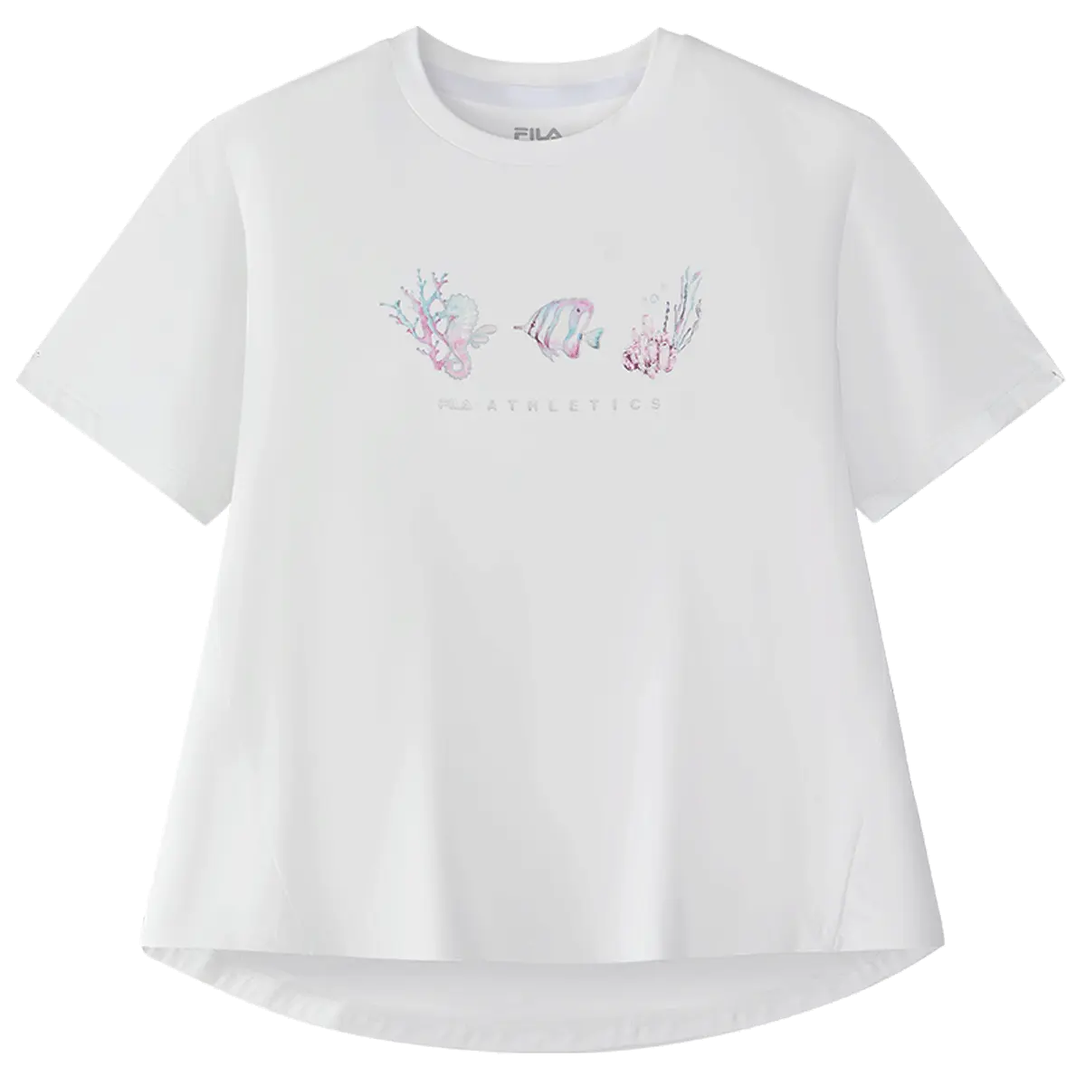 

FILA KIDS Футболка стандартная white детская, Белый, FILA KIDS Футболка стандартная white детская