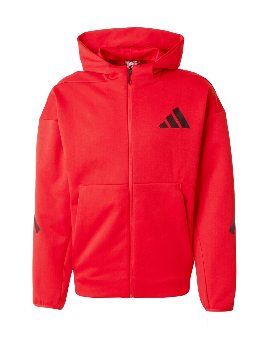 

Свитер с капюшоном на молнии ADIDAS SPORTSWEAR Athletic Zip-Up Hoodie Z.N.E., красный