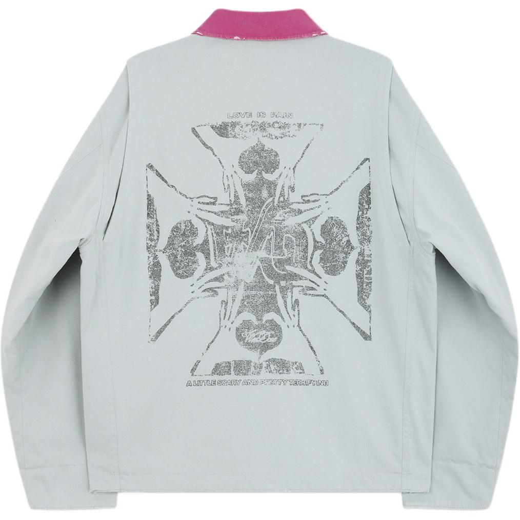 

WE11DONE Куртка унисекс светло-голубая, Light Blue