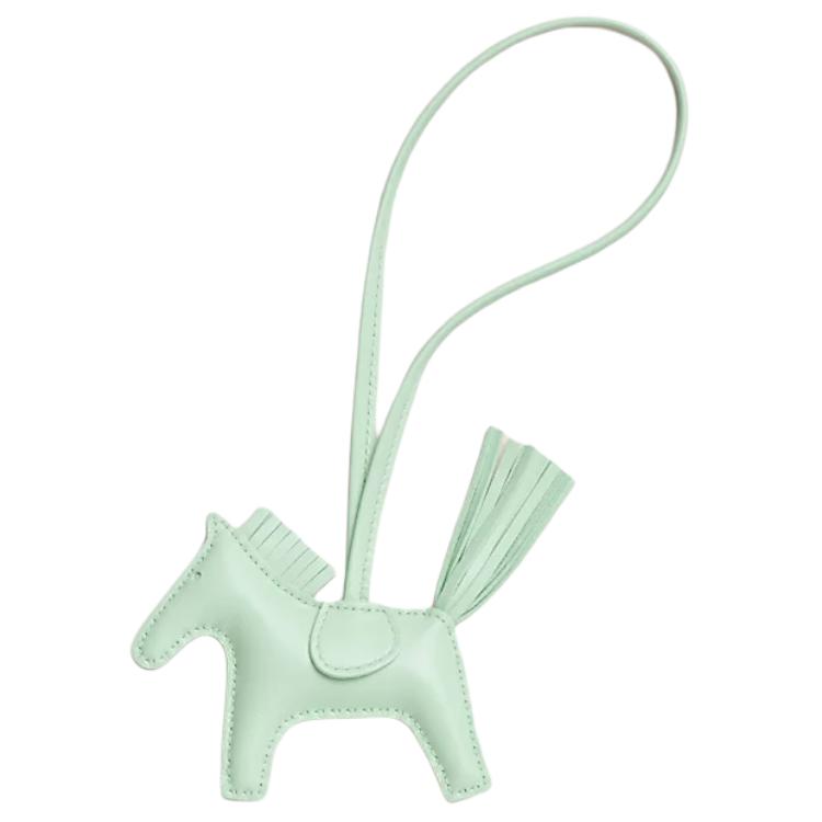 

HERMES Кожаная сумка Родео Мило унисекс зелёная, Green