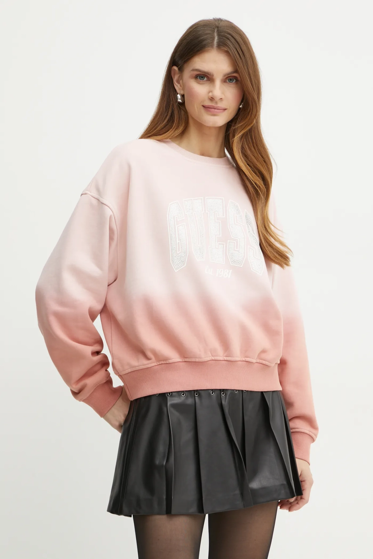 

Толстовка Guess, розовый