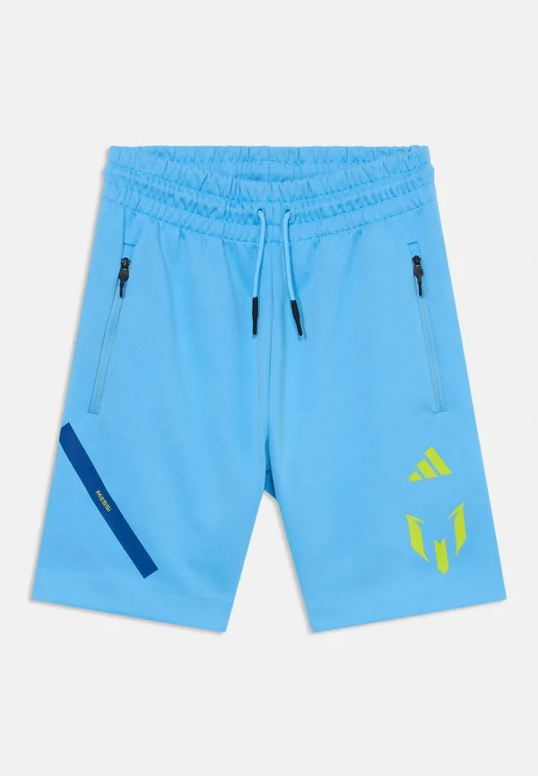 Детские спортивные шорты messi Adidas Performance, Semi Blue Burst/Semi Solar Yellow