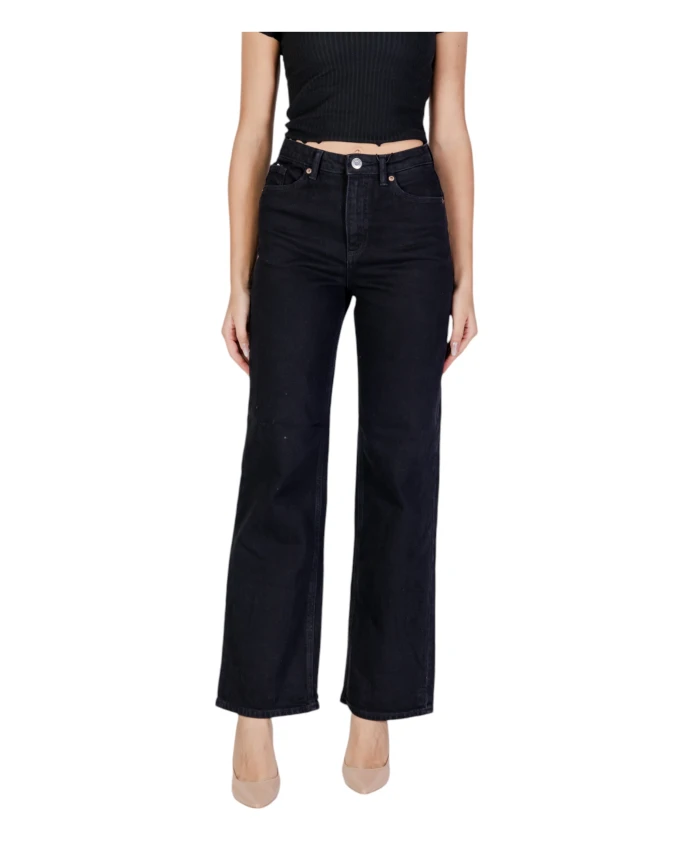 

Классические узкие джинсы с высокой посадкой Vero Moda, черный