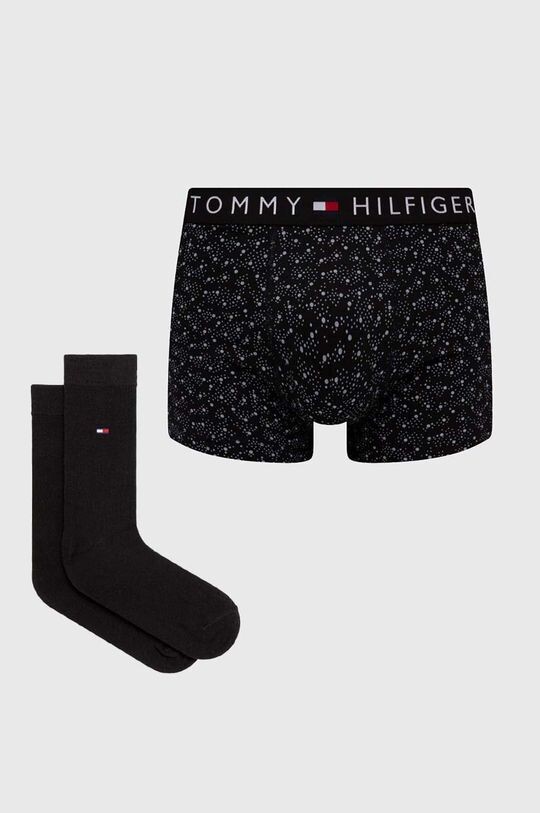 

Комплект боксеров и носков Tommy Hilfiger, черный