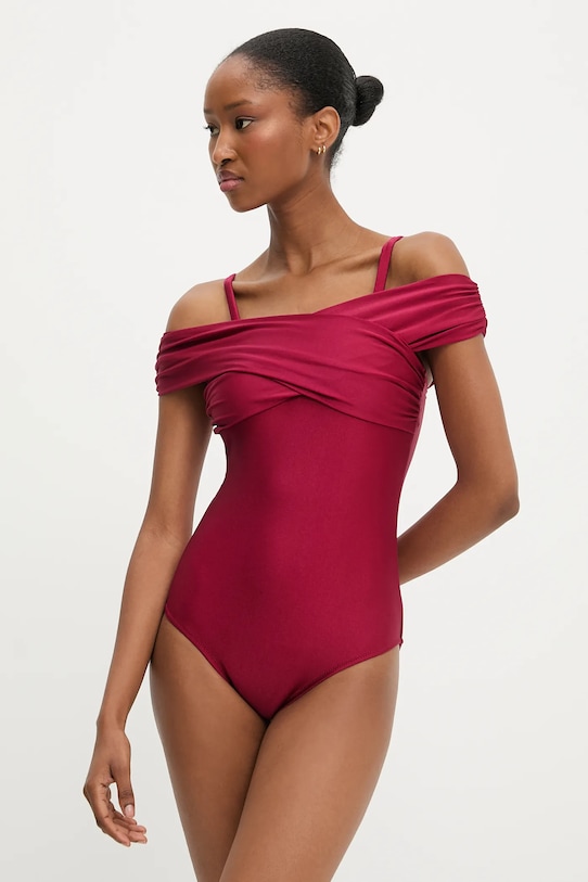 

Цельный купальник Answear.Lab, бордовый