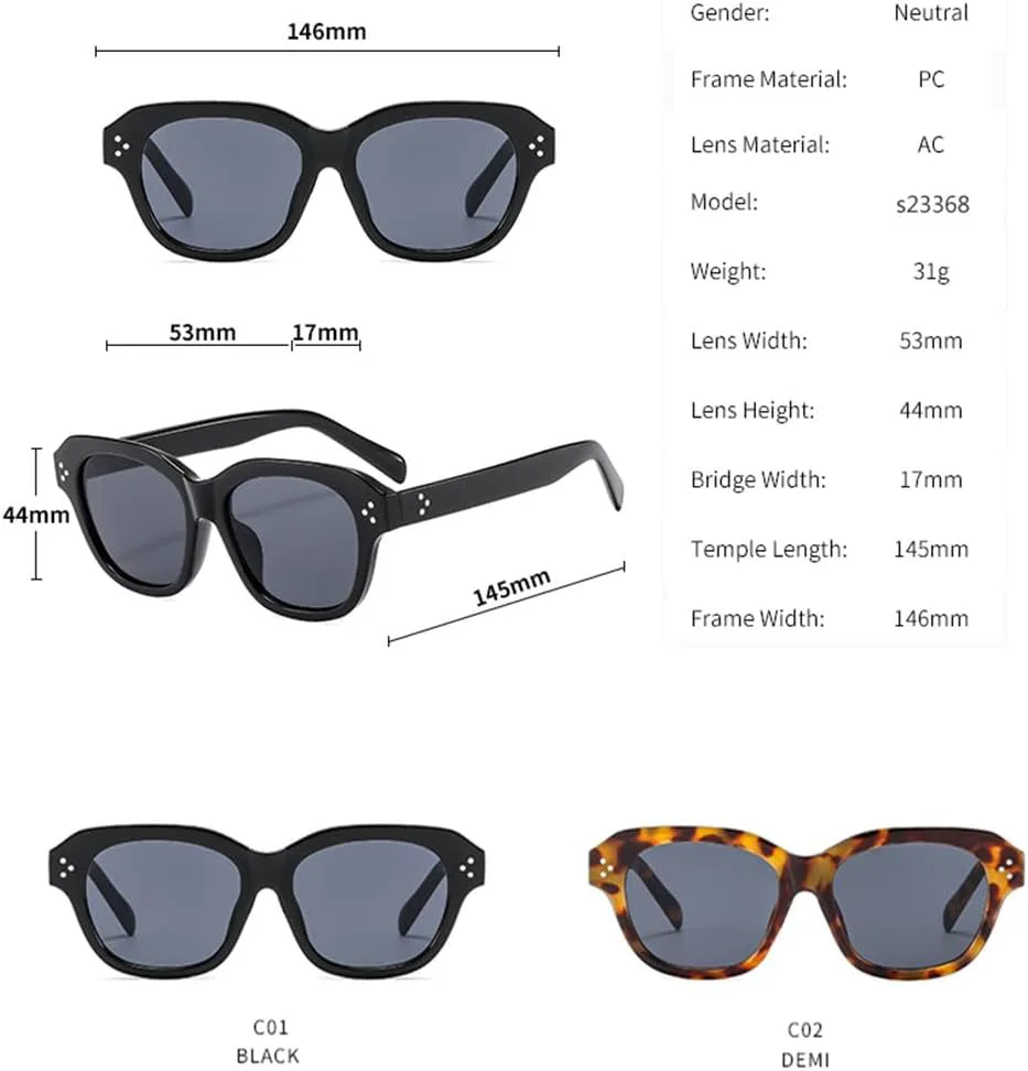 

Классические винтажные солнцезащитные очки для женщин, ацетатные винтажные модные овальные солнцезащитные очки с защитой от УФ-излучения UV400 для женщин MTZJH, White