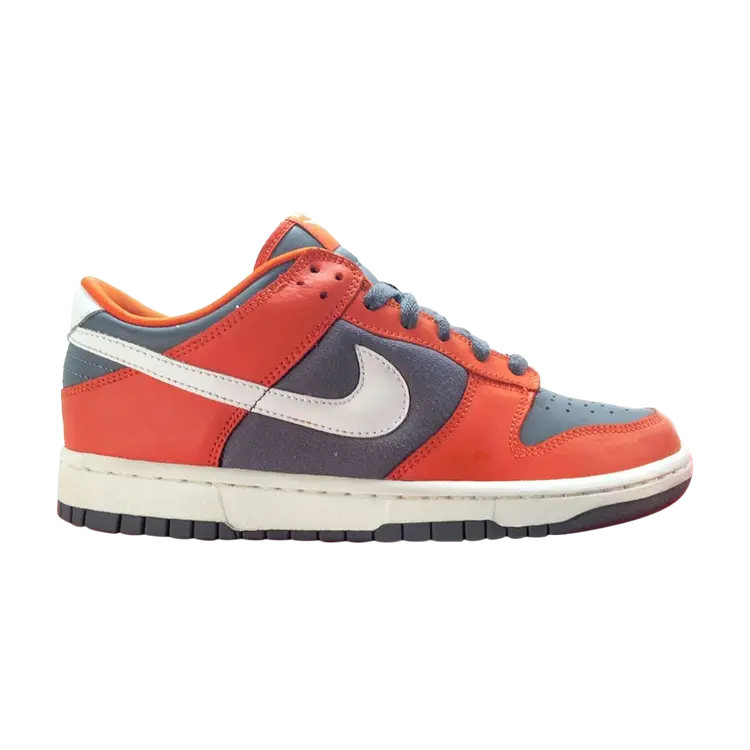 

Кроссовки Nike Dunk Low GS 'Flint Grey Orange', серый