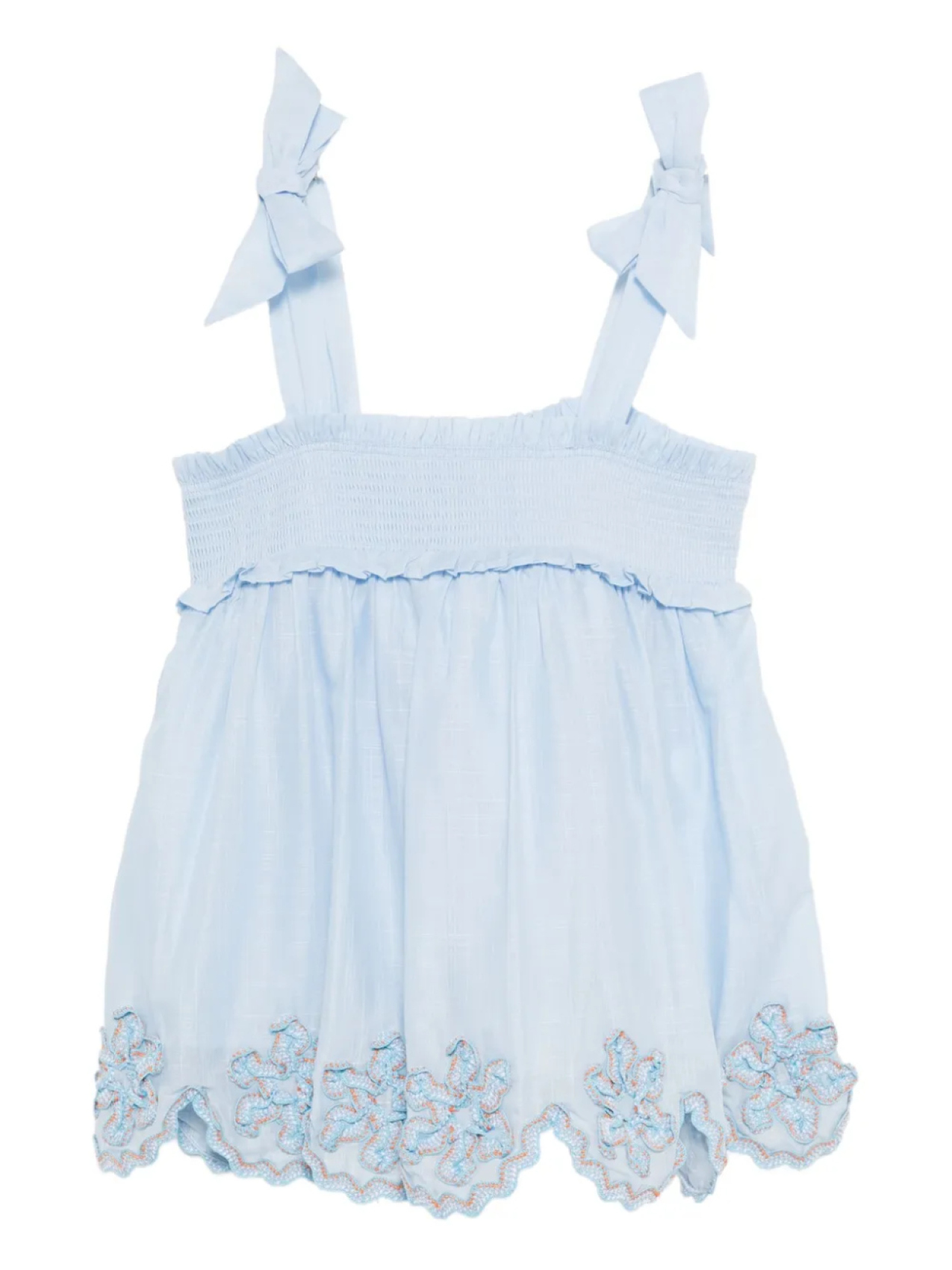 

ZIMMERMANN Kids топ Cascadian, синий