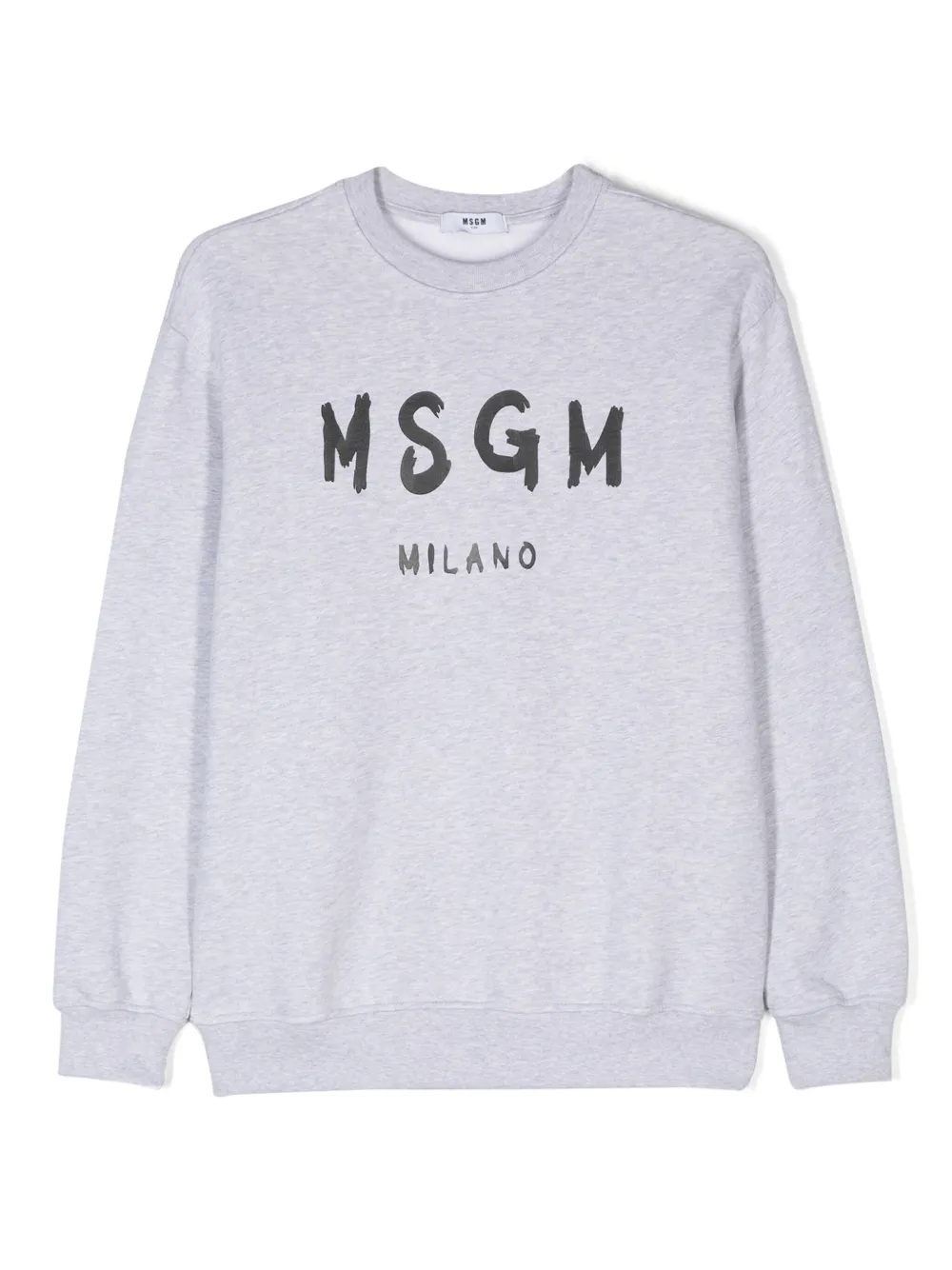 

Толстовка с логотипом MSGM Kids, серый