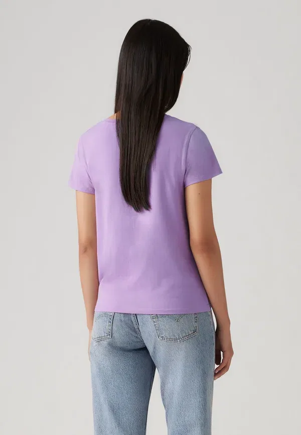 Футболка Levi'S Perfect Print, пурпурная роза — фото 3
