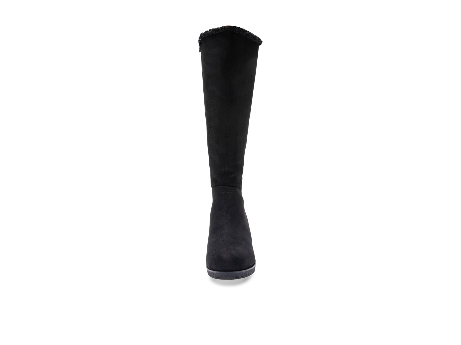 Ботинки Aerosoles 2Binocular Tall Wedge Boot, Black Faux Suede — фото 4