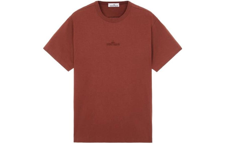 

Футболка мужская красная Stone Island, красный