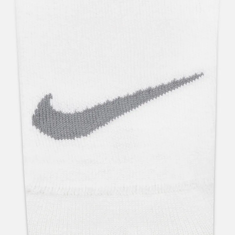 Женские легкие тренировочные носки Everyday Plus 3 пары Nike, 101 White/Wolf Gray — фото 4