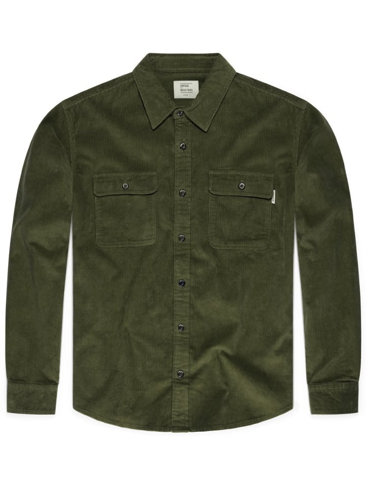 

Рубашка Brix Shirt Vintage Industries, зеленый