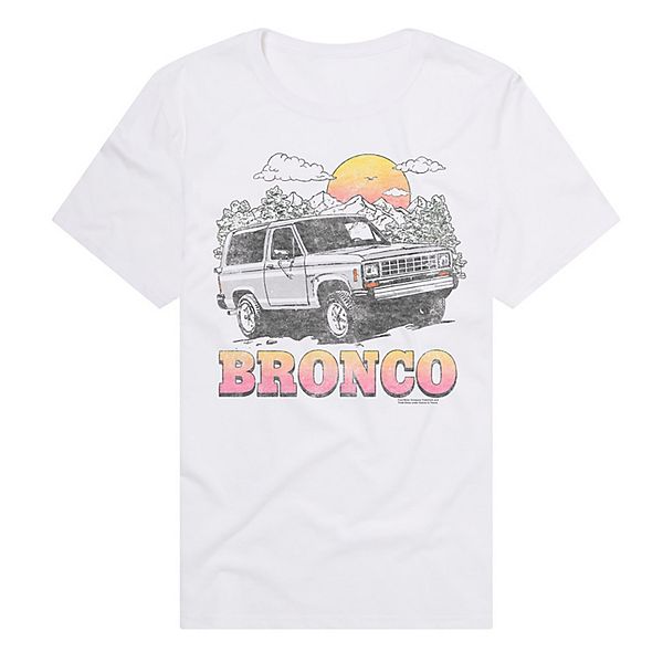 

Мужская футболка Trevco Ford Bronco Sunrise Graphic Licensed Character