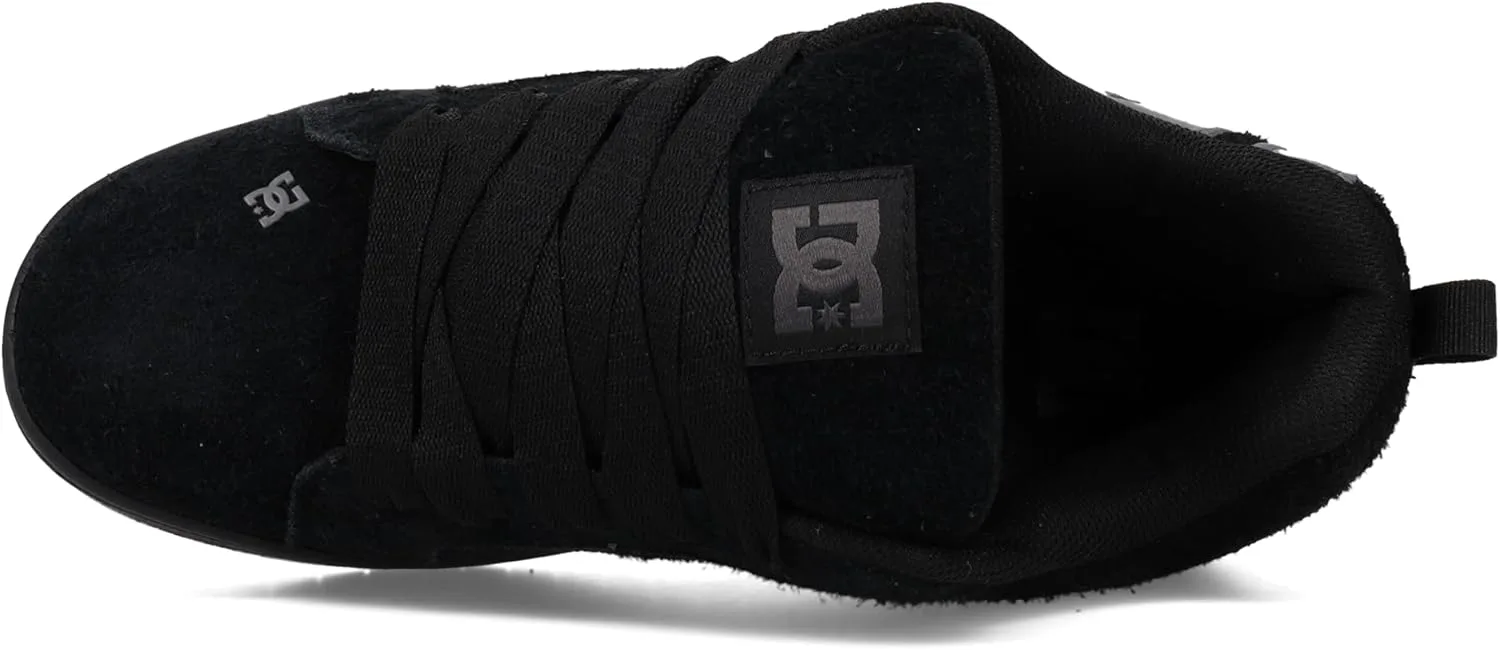 Мужские кроссовки DC Shoes Court Graffik Se, черный/серый — фото 4