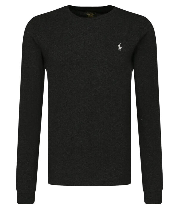 

Лонгслив Polo Ralph Lauren Custom, черный