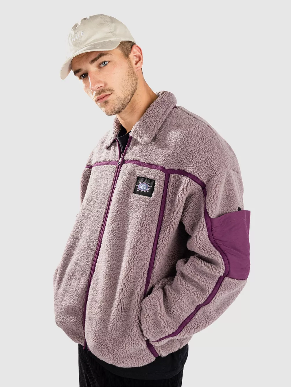 

Куртка Ливингстон из шерпы Huf, фиолетовый