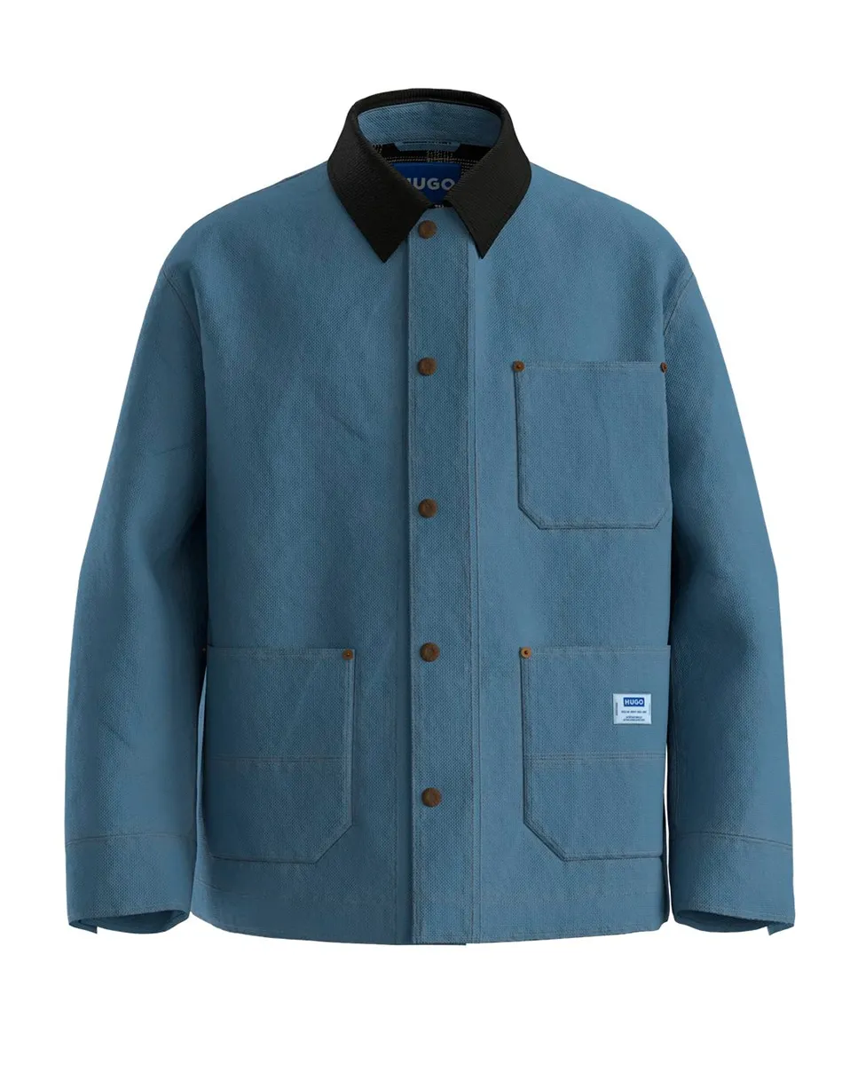 

Мужская куртка с длинным рукавом Hugo, синий