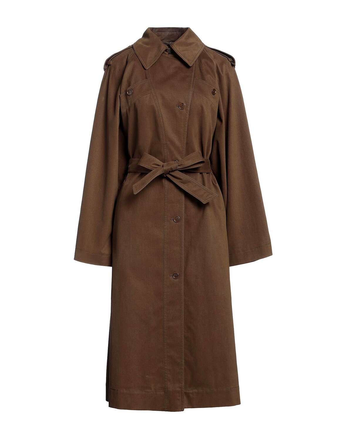 

Пальто Alberta Ferretti, зеленый
