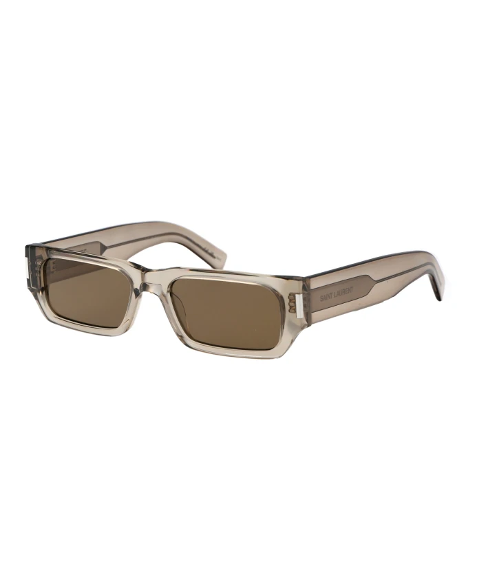 

Модные солнцезащитные очки sl 660 Saint Laurent, бежевый