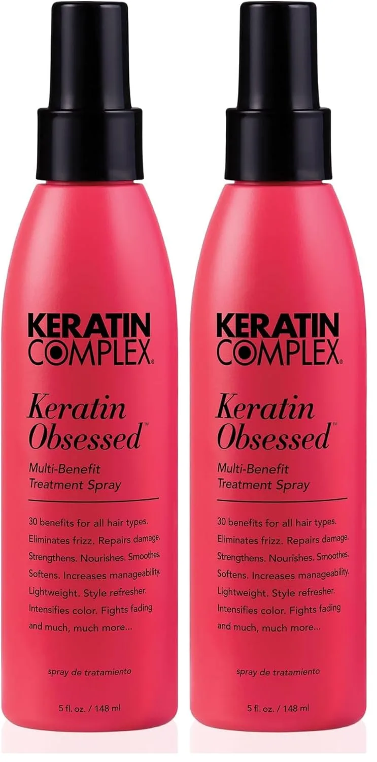 Keratin Complex - Многофункциональный лечебный спрей Keratin Obsessed - 140 мл (упаковка из 2 шт.) 148 мл (2 шт.)