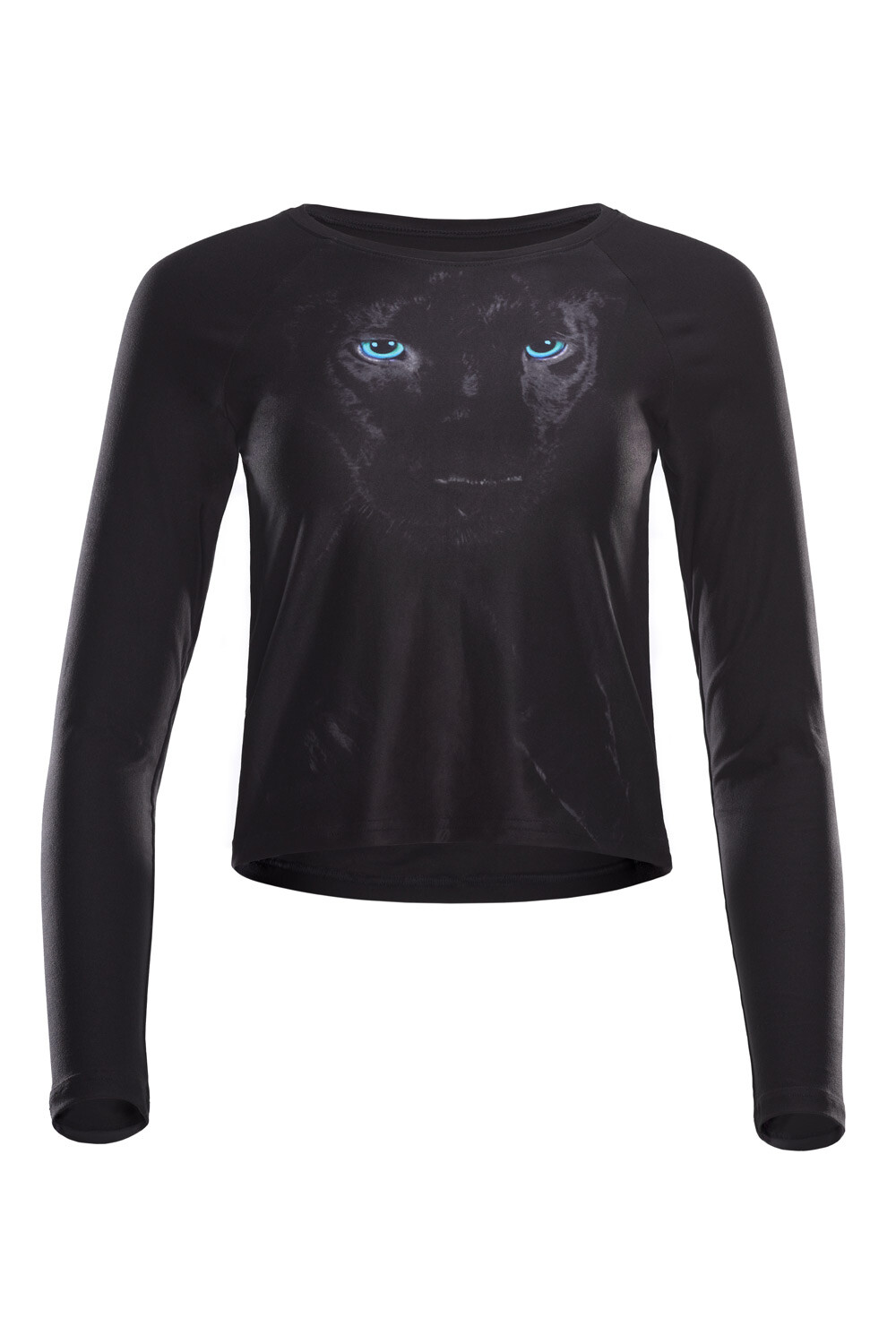 

Лонгслив Winshape Functional Light and Soft Cropped Long Sleeve Top AET119LS, цвет panther/schwarz