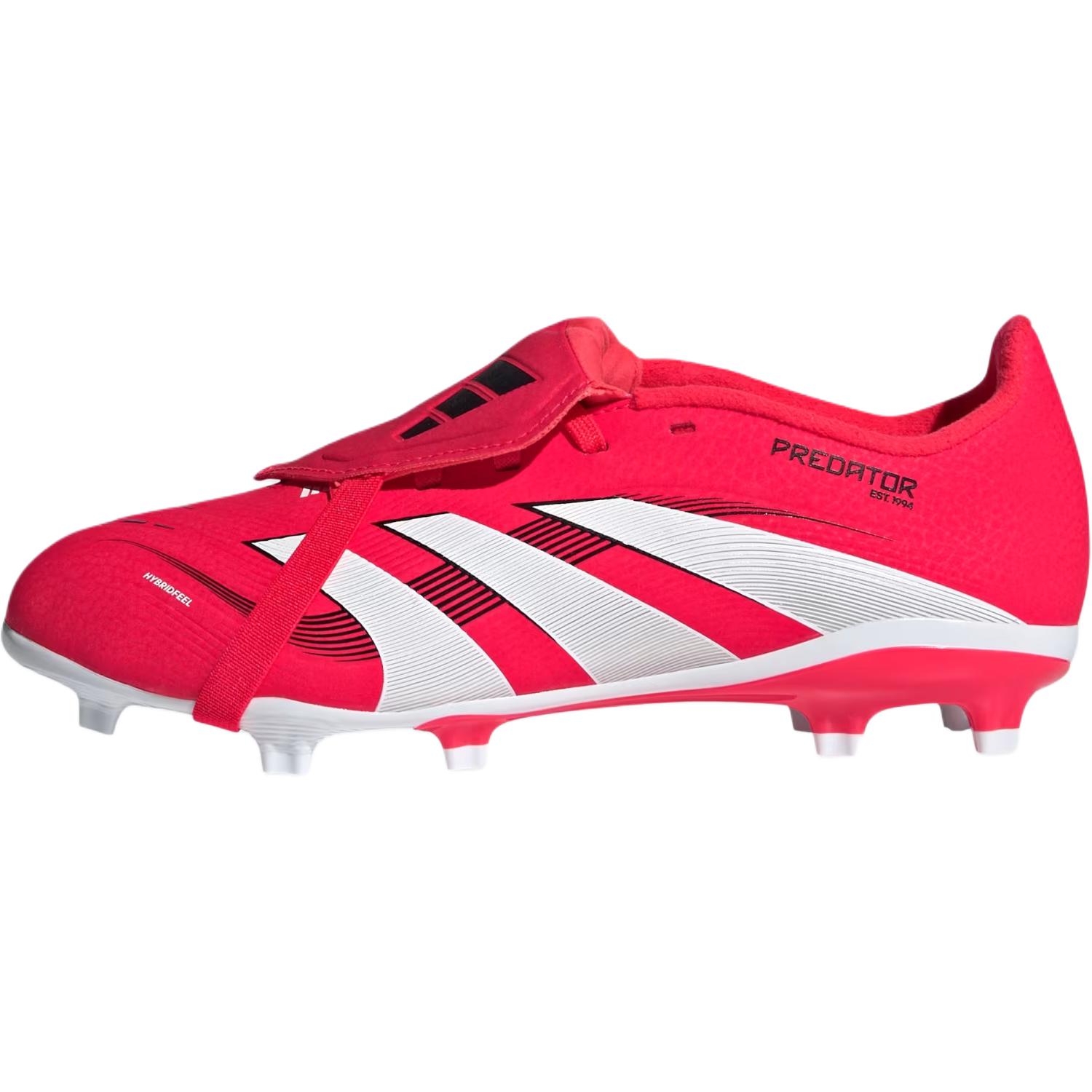 

Predator League Fold-Over Tongue FG Pure Victory Pack GS Adidas, красный/белый