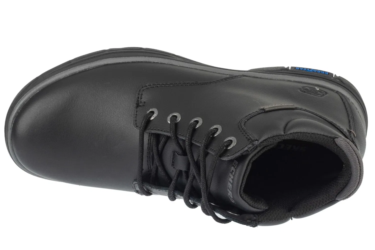 Сапоги кожаные Skechers, черный — фото 3