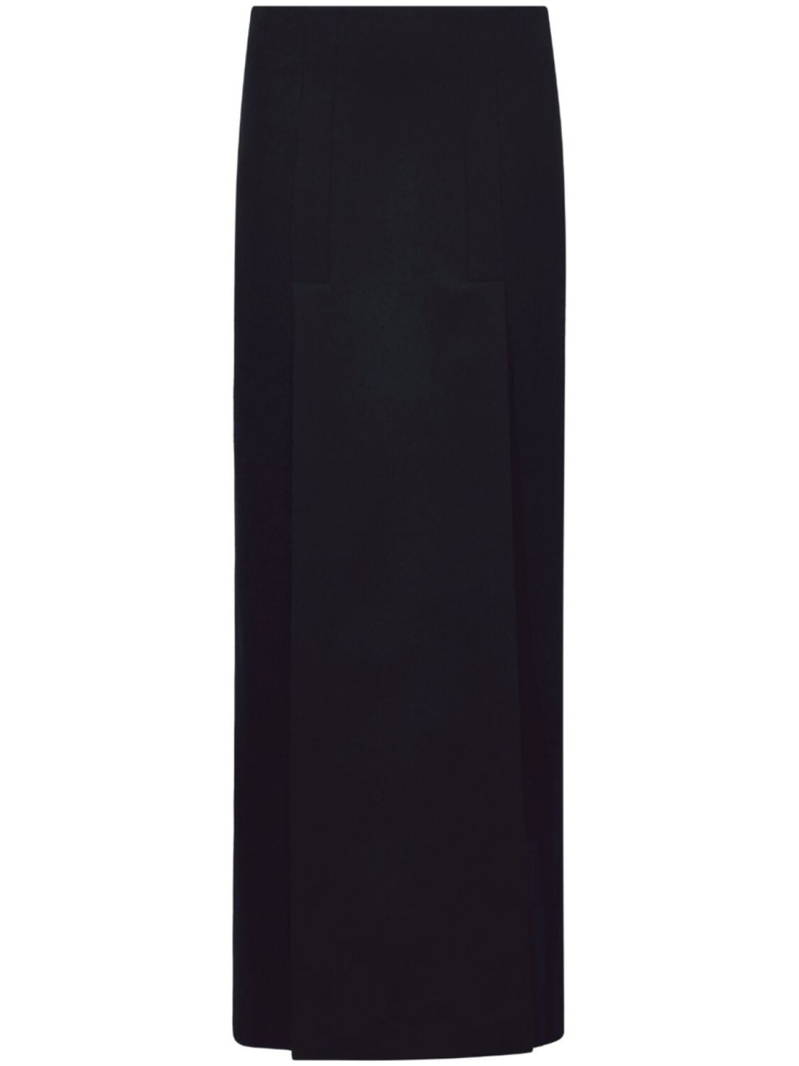 

Proenza Schouler felted slit maxi skirt, черный